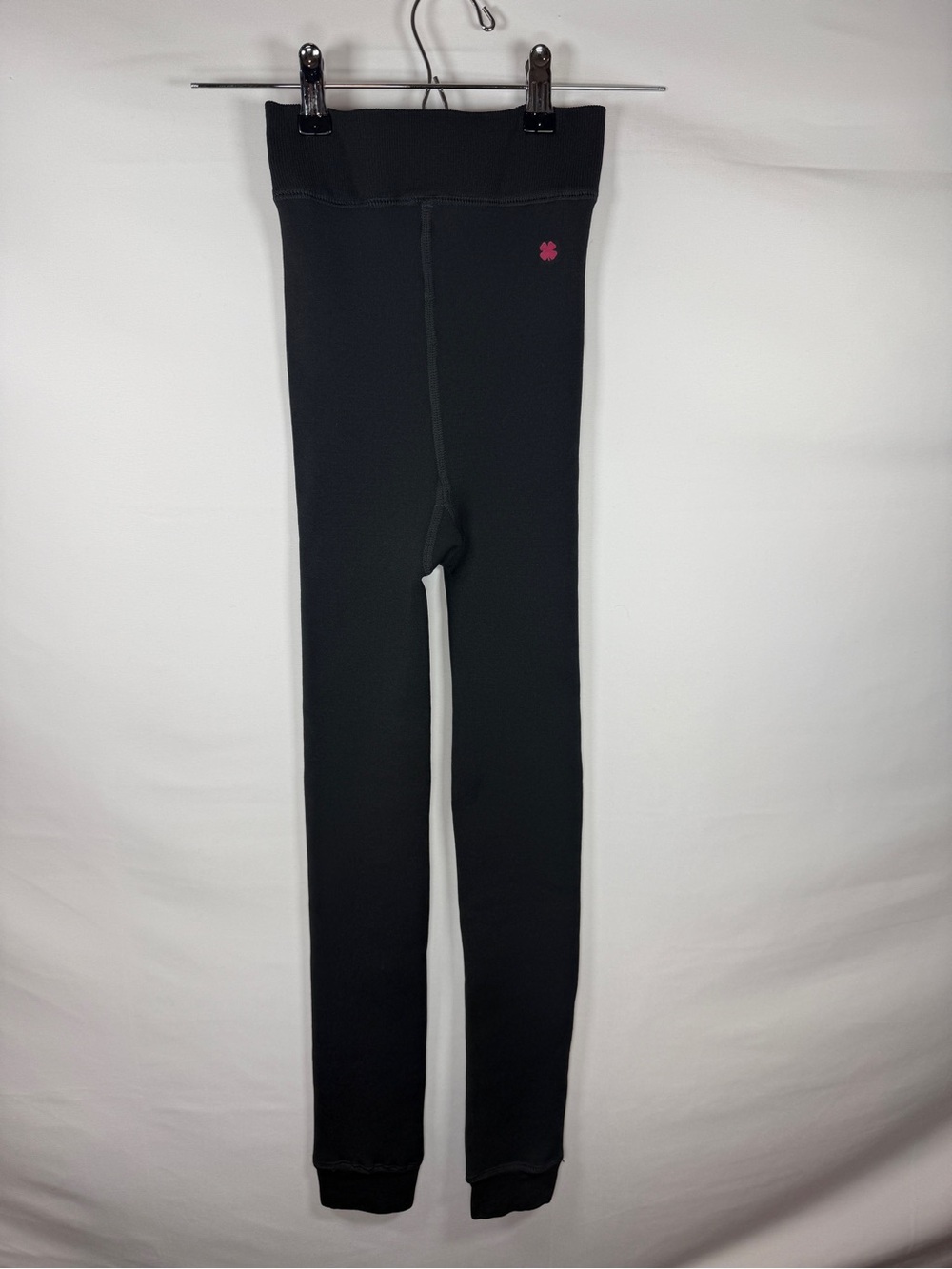 Lucky Brand Black Fleece Lined Thermal Leggings Womens Small LVD22160 High Waist